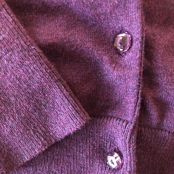 Deep Purple Cardigan - Picture 4 of 4